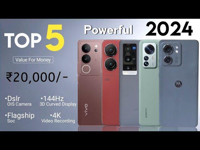 The Best Camera Phones Under 20,000 INR in 2024