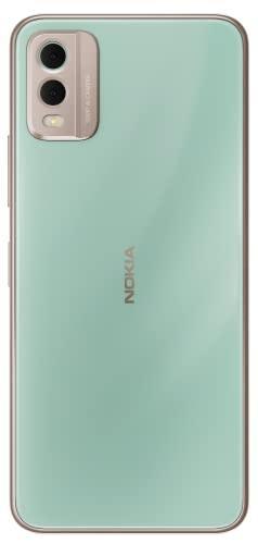 Nokia C32 with 50MP Dual Rear AI Camera | Toughened Glass Back | 4GB RAM, 128GB Storage | Upto 7GB RAM with RAM Extension | 5000 mAh Battery | 1 Year Replacement Warranty | Android 13 | Breezy Mint - Triveni World