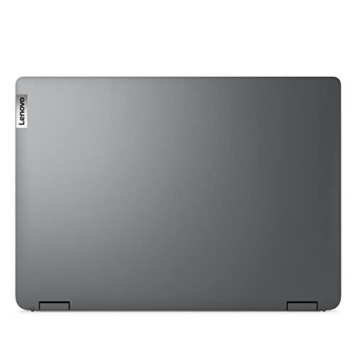 Lenovo IdeaPad Flex 5 12th Gen Intel Core i5-1235U 14"(35.56cm) WUXGA IPS 2-in-1 Laptop (16GB/512GB SSD/Win 11/Office 21/Backlit KB/Fingerprint/FHD Camera/Alexa/3 mon Game Pass/Grey/1.5Kg), 82R700JJIN