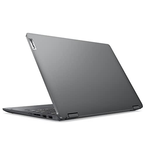 Lenovo IdeaPad Flex 5 12th Gen Intel Core i5-1235U 14"(35.56cm) WUXGA IPS 2-in-1 Laptop (16GB/512GB SSD/Win 11/Office 21/Backlit KB/Fingerprint/FHD Camera/Alexa/3 mon Game Pass/Grey/1.5Kg), 82R700JJIN