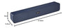 amazon basics Bluetooth Speaker 5.3 Soundbar with 16W RMS, 2000mAh Battery, Upto 19 Hrs Playtime Aux/USB Port (Blue)