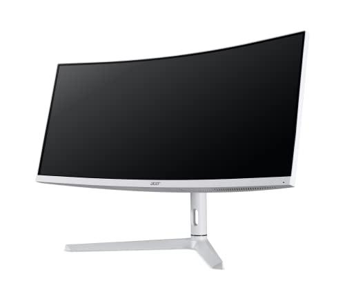 Acer XZ306CX 29.5 Inch (74.93 Cm) Ultrawide 21:9 1500R Curve 2560 X 1080 Pixels LCD Monitor with LED Backlight I 1 MS VRB I 200 Hz I HDR 400 I DCI-P3 93% I AMD Free Sync I 2XHDMI 1XDP I White