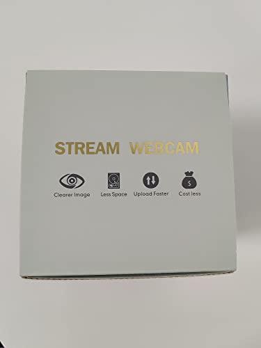 Angetube Streaming Webcam with Microphone: 1080P 60FPS USB Web Cam with Ring Light and Remote Control - HD Web Camera with 5X Digital Zoom Built in Privacy Cover,for PC|Computer|Laptop|Mac|Desktop