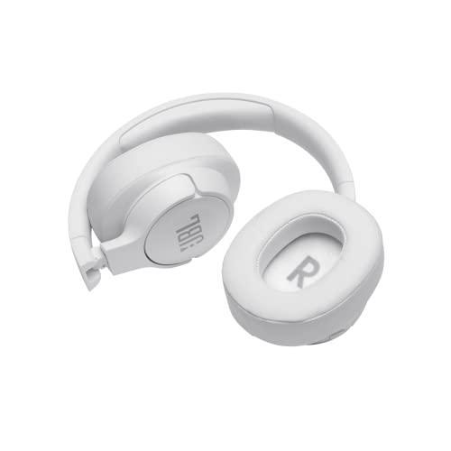 JBL Tune 760NC, Wireless Over Ear Active Noise Cancellation Headphones with Mic, Upto 50 Hours Playtime, Multi-Device Connectivity, Pure Bass, AUX & Voice Assistant Support for Mobile Phones (White) - Triveni World