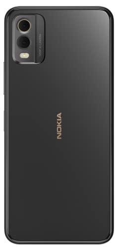 Nokia C32 with 50MP Dual Rear AI Camera | Toughened Glass Back | 4GB RAM, 128GB Storage | Upto 7GB RAM with RAM Extension | 5000 mAh Battery | 1 Year Replacement Warranty | Android 13 | Charcoal - Triveni World