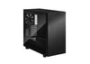 Fractal Design Define 7 Dark Tempered Glass E-ATX Mid-Tower Gaming Cabinet Case with Three Pre-Installed Dynamic X2 GP-14 Fans and Anodized Aluminum Front Panel (FD-C-DEF7A-03), Black