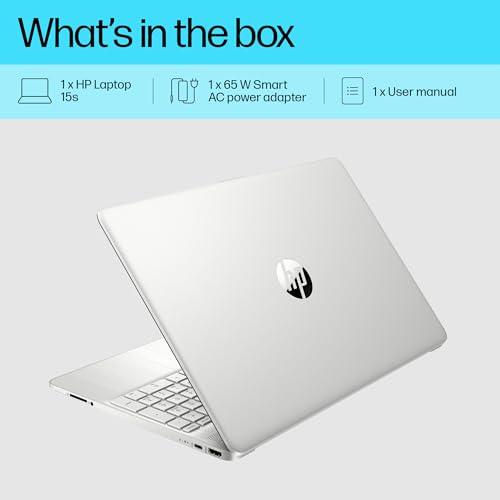 HP Laptop 15,12th Gen Intel Core i3-1215U,15.6 inch(39.6 cm),FHD,Anti-Glare,8 GB DDR4,1 TB SSD,Windows 11,MSO,Dual Speakers,1.69 kg,Natural Silver,15s-fq5328TU