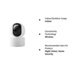 (Refurbished) MI Xiaomi Wireless Home Security Camera 2i 2022 Edition | Full HD Picture | 360° View | 2MP | AI Powered Motion Detection | Enhanced Night Vision| Talk Back Feature (2 Way Calling), White - Triveni World