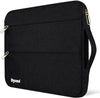 Dyazo Water Resistant 14.1 Inch Laptop Sleeves Case Cover With Handle & 2 Front Accessories Pocket Compatible For Mac book Pro, Lenovo, Hp, Mi, Dell & Other Notebooks Up to 14 Inches (Black)