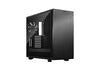 Fractal Design Define 7 Dark Tempered Glass E-ATX Mid-Tower Gaming Cabinet Case with Three Pre-Installed Dynamic X2 GP-14 Fans and Anodized Aluminum Front Panel (FD-C-DEF7A-03), Black