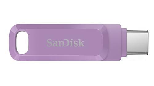 SanDisk Ultra Dual Drive Go USB Type- C, Lavender, India, 150MB/s 64GB, Mobile Pendrive