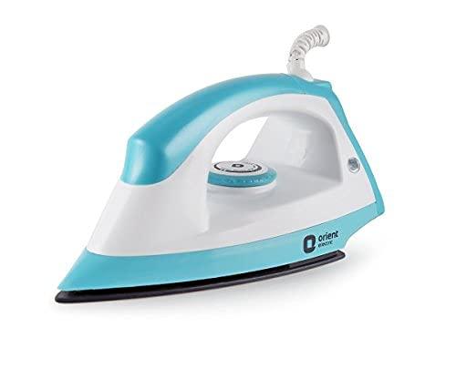 (Certified REFURBISHED) Orient Electric Fabrijoy DIFJ10BP 1000-Watt Dry Iron (White and Blue)