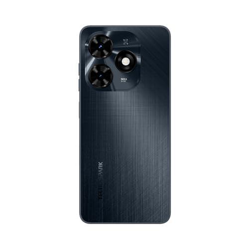 TECNO Spark 20C | Gravity Black, (16GB*+128GB) | 50MP Main Camera + 8MP Selfie | 90Hz Dot-in Display with Dynamic Port & Dual Speakers with DTS | 5000mAh Battery |18W Type-C | Helio G36 Processor - Triveni World