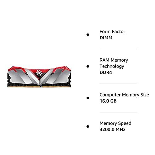 XPG ADATA GAMMIX D30 DDR4 16GB (1x16GB) 3200MHz U-DIMM Desktop Memory - AX4U3200316G16A-SR30