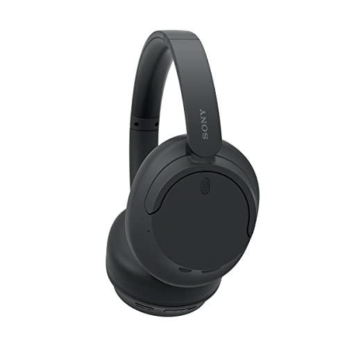 Sony WH-CH720N, Wireless Over-Ear Active Noise Cancellation Headphones with Mic, up to 35 Hours Playtime, Multi-Point Connection, App Support, AUX & Voice Assistant Support for Mobile Phones (Black) - Triveni World