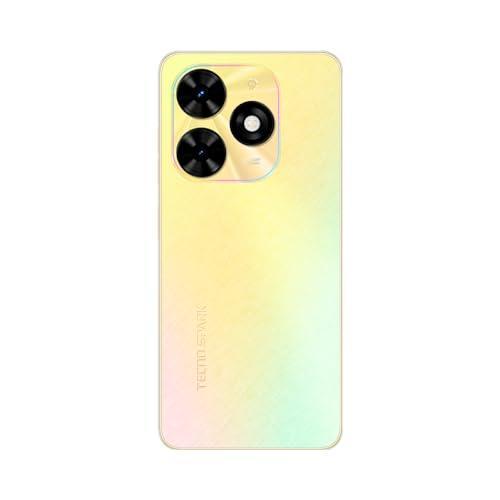 TECNO Spark GO 2024 (Alpenglow Gold, (4GB RAM+128GB Storage)|90Hz Dot-in Display with Dynamic Port |13MP Dual Rear Camera | Side FP Sensor | Octacore Processor | 5000mAh Battery| Dual Stereo Speaker - Triveni World