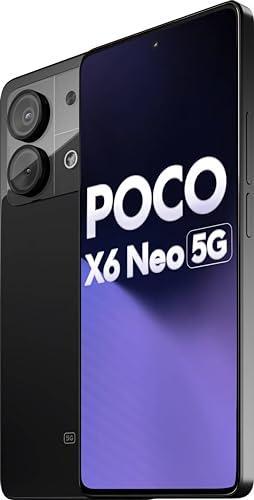 POCO X6 Neo 5G (Astral Black, 12GB RAM, 256GB Storage) | Expandable Upto 1 TB | 6.67" Full HD+ AMOLED Display | 108MP + 2MP | 16MP Front Camera | Dimensity 6080 Processor | 33 W Type C Fast Charging - Triveni World