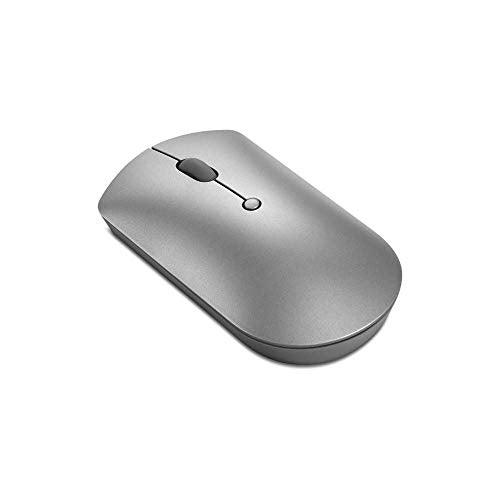 (Refurbished) Lenovo 600 Bluetooth Silent Mouse: Portable, Dongle-Free Multi-Device Connectivity 5.0 Wit