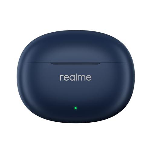 realme Buds T110 with Ai Enc for Calls, Upto 38 Hours of Playback and Fast Charging Bluetooth in Ear Headset (Jazz Blue, True Wireless)