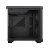 Fractal Design Torrent Compact Black Tempered Glass TG Dark Tint Window High-Airflow Mid Tower Computer Case/Cabinet/Chassis - FD-C-TOR1C-01