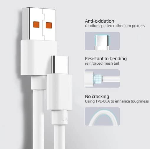 Sounce 33W Mi Xiaomi Fast USB Type C Charger Compatible for Mobile,Power Banks Fast Charging|Mi 9 10 11 Pro 9Se CC9 Pro Note 10 Lite Redmi K MI 10T Pro 5G 10i Poco X3 Note 9 10 K30 Charger with Cable