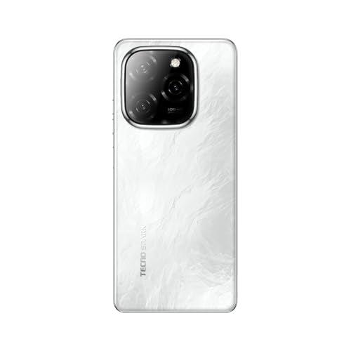 TECNO Spark 20 PRO 5G (Glossy White, 8GB+128GB)| 108MP Ultra Clear Imaging | Super Ellipse Design | MTK D6080 5G Processor | 6.78" 120Hz LTPS LCD Display | 5000mAh Battery with 33W Charger