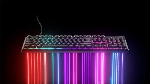 Corsair K55 Core RGB Gaming Keyboard - USB-A, Black