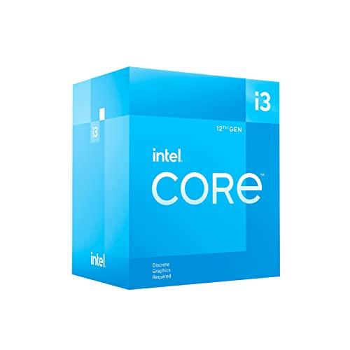 Intel Core i3 12100F 12th Gen Generation Desktop PC Processor 4 CPU with 12MB Cache and up to 4.30 GHz Clock Speed LGA 1700 Socket