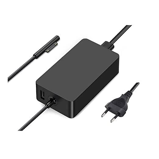 Surface Pro Replacement Charger 65W, Microsoft Surface Pro Laptop Charger, Compatible for Surface Pro 10/9/8/7/6/5/4/3/X, Surface Book, Surface Go/3/2/1 Charger