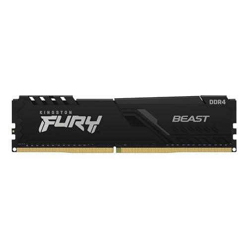 Kingston FURY 8GB 3200MHz DDR4 CL16 DIMM Fury Beast Black, Non RGB (KF432C16BB/8)