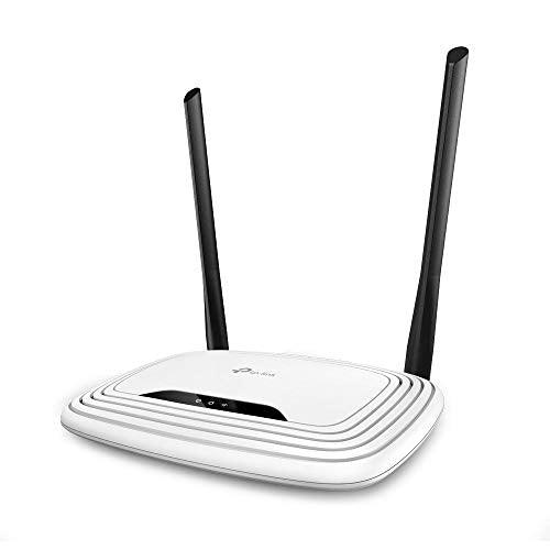 TP-Link N300 Wireless Extender, Wi-Fi Router (TL-WR841N) - 2 x 5dBi High Power Antennas, Supports Access Point, WISP, Up to 300Mbps