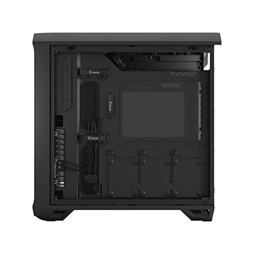 Fractal Design Torrent Compact Black Tempered Glass TG Dark Tint Window High-Airflow Mid Tower Computer Case/Cabinet/Chassis - FD-C-TOR1C-01