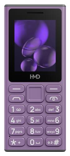 HMD 105 Keypad Phone with Built-in UPI App, Phone Talker, Long-Lasting Battery, Wireless FM Radio | Purple