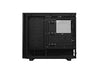 Fractal Design Define 7 Dark Tempered Glass E-ATX Mid-Tower Gaming Cabinet Case with Three Pre-Installed Dynamic X2 GP-14 Fans and Anodized Aluminum Front Panel (FD-C-DEF7A-03), Black