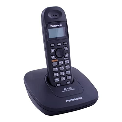 Panasonic KX-TG3611BX Digital Cordless Landline Phone (Black)