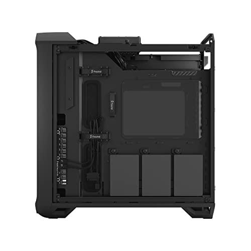 Fractal Design Torrent Compact Black Tempered Glass TG Dark Tint Window High-Airflow Mid Tower Computer Case/Cabinet/Chassis - FD-C-TOR1C-01