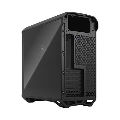 Fractal Design Torrent Compact Black Tempered Glass TG Dark Tint Window High-Airflow Mid Tower Computer Case/Cabinet/Chassis - FD-C-TOR1C-01