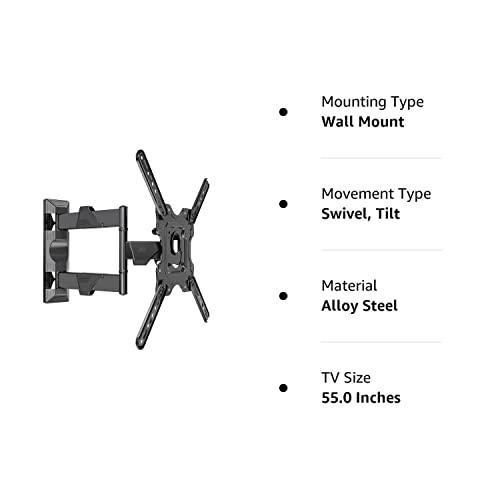 Model-S4 6 Way Swivel Tilt Wall Mount 32-60-inch Full Motion Cantilever for LED,LCD and Plasma TV's