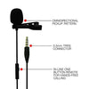 JBL Commercial CSLM30 Auxiliary Omnidirectional Lavalier Microphone with Earphone for Calls, Conferences and Monitoring