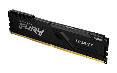 Kingston FURY 8GB 3200MHz DDR4 CL16 DIMM Fury Beast Black, Non RGB (KF432C16BB/8)