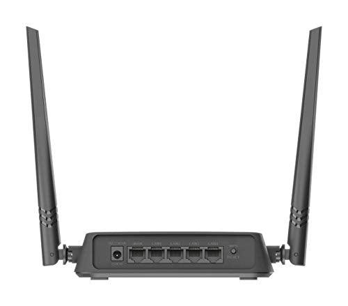 D-Link DIR-615 300Mbps Wi-Fi Router | Reliable & Affordable Wi-Fi | Wireless Encryption using WPA™ or WPA2™ | Fast Ethernet ports (WAN/LAN) | High-Gain Antennas | Easy Setup