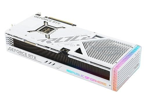 ASUS Rog Strix Geforce RTX 4090 White OC Edition Gaming Graphics Card (Pcie 4.0, 24Gb Gddr6X, HDmi 2.1A, Displayport 1.4A) pci_e_x16