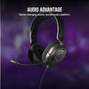 Corsair Hs35 Surround V2 Multiplatform Gaming On Ear Headset, Carbon