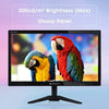 ZEBRONICS Zeb-A20HD 19.5 Inch (49.5 cm) 1600 X 900 LED Monitor, HD, HDMI, VGA, 300 nits, HDMI + VGA dual input, Wall mount, 60hz, Slim and Glossy Design, Black