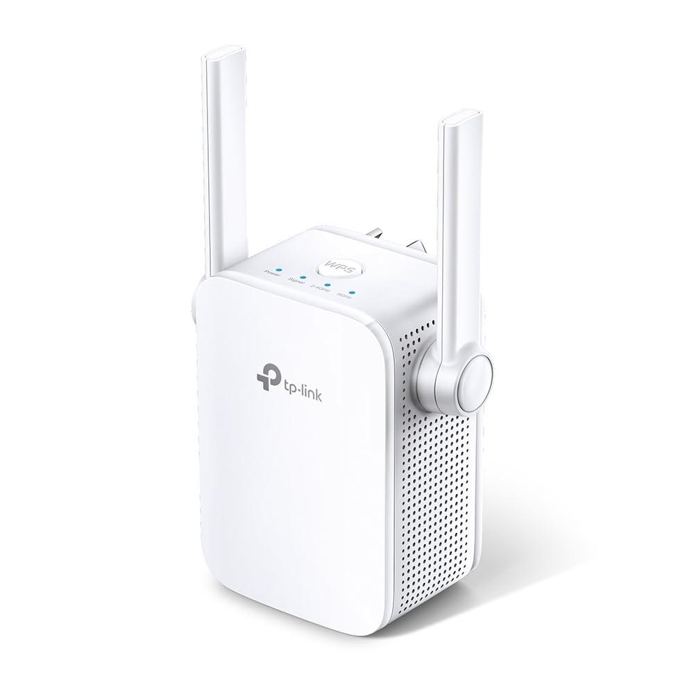 TP-Link RE205 AC750 Universal Wireless Dual Band Range Extender, Broadband/Wi-Fi Extender, WiFi Booster/Hotspot with Ethernet Port, 2 External Antennas, Plug and Play, Smart Signal Indicator, 750Mbps