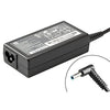 HP Blue Pin Original Laptop Charger 19.5V 3.33A 65W Adapter (with 3 Pin Power Cable)- Black