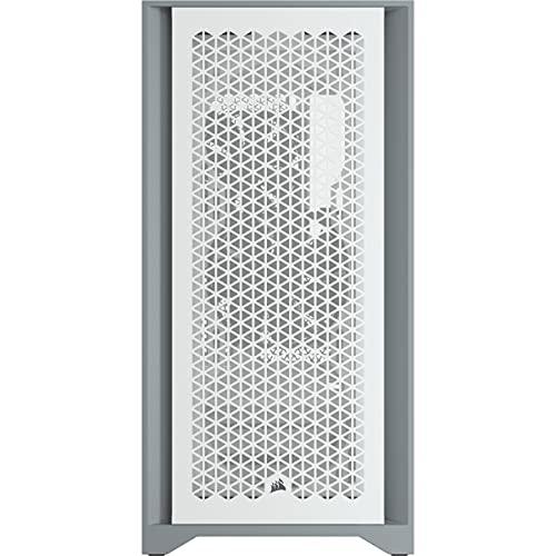 Corsair 4000D Airflow Tempered Glass Mid-Tower ATX Computer Case/Gaming Cabinet - White - CC-9011201-WW