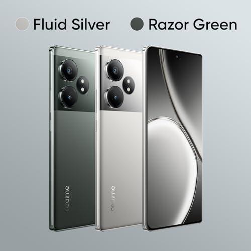 realme GT 6T 5G (Fluid Silver,12GB RAM+256GB Storage) | India's 1st 7+ Gen 3 Flagship Chipset | 1.5M + AnTuTu Score | 5500mAh+120W | The World's Brightest Flagship Display