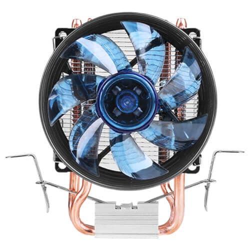 Antec A30 Pro Tower Air Cooler for CPU with 90mm Blue LED Fan, Comes with 2 Direct Touch Copper Heat Pipes and Aluminium Heatsink Fins for Efficient Cooling, Supports Intel & AMD Sockets