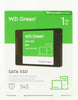 Western Digital WD Green SATA 1TB, Up to 545MB/s, 2.5 Inch/7 mm, 3Y Warranty, Internal Solid State Drive (SSD) (WDS100T3G0A)